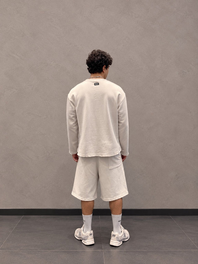 BM2444-26 Beige - Men's Shorts