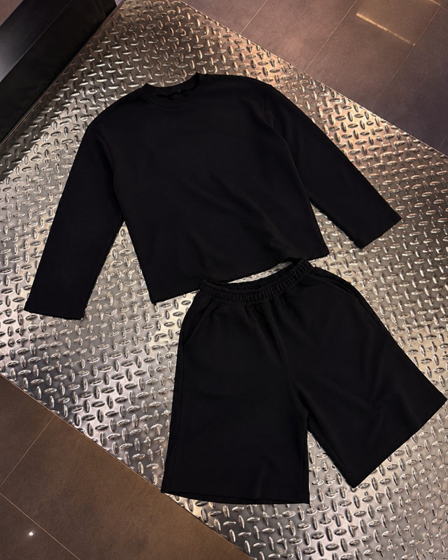 Beyreck Core Full Set - Black Shorts