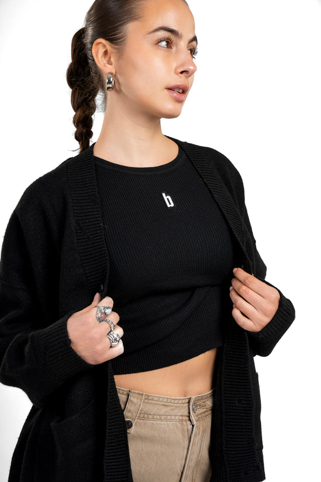 Ripped Hem Sweater