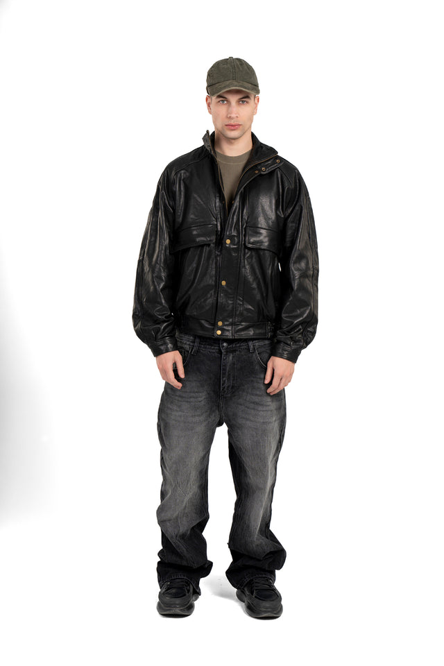 Sheepskin Leather Jacket
