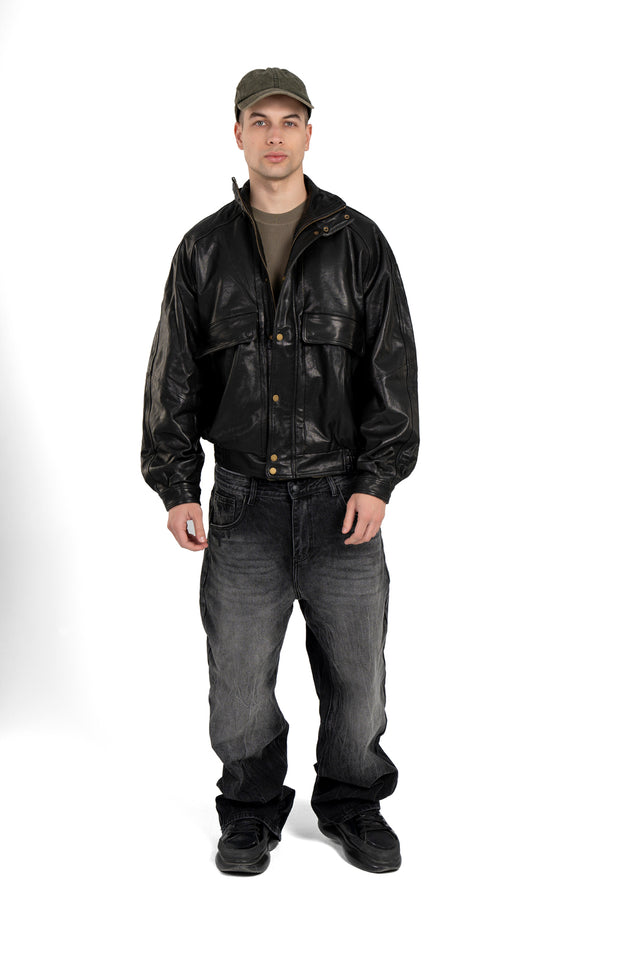 Sheepskin Leather Jacket