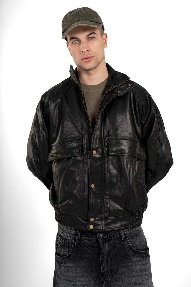 Sheepskin Leather Jacket