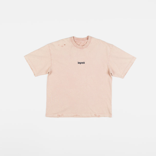 Unisex Dusty Rose Rip Tee