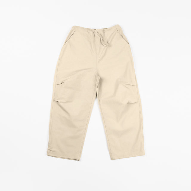 Side Pleated Cord Pants