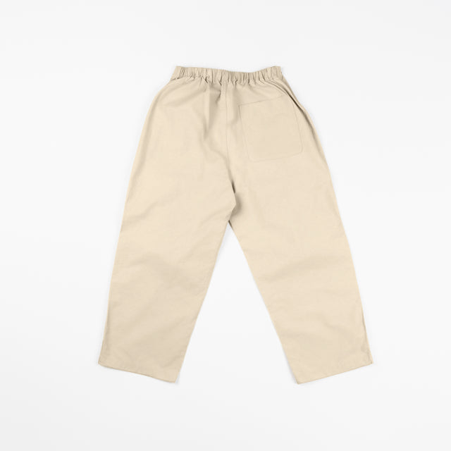 Side Pleated Cord Pants