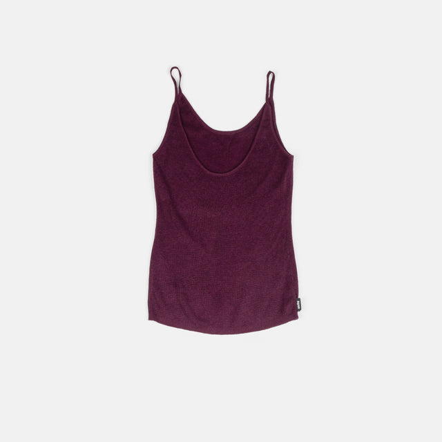 Dark Plum Knit Cami