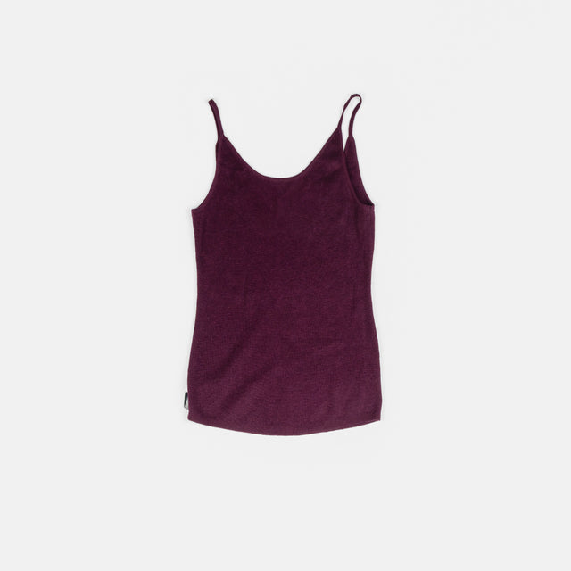 Dark Plum Knit Cami