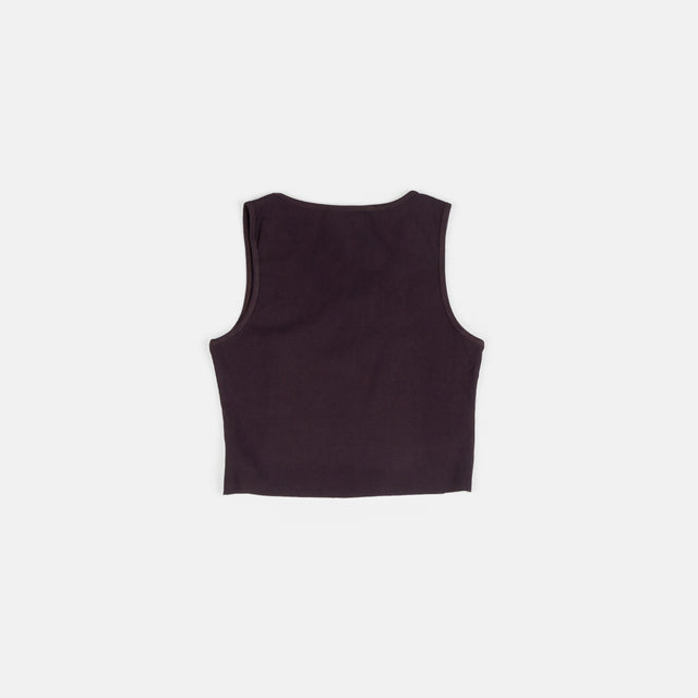 Midnight Purple Crop Top