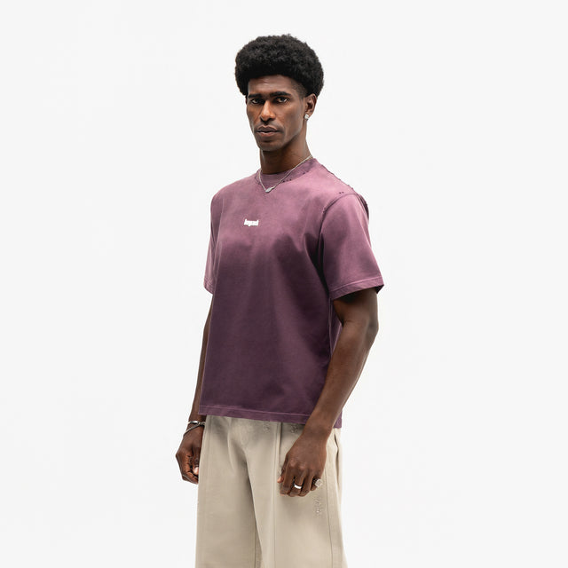 Unisex Violet Faded Tee