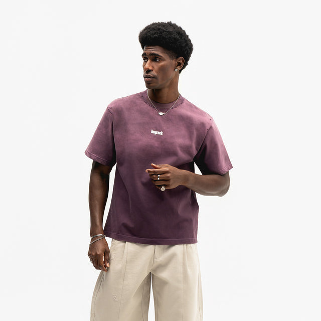 Unisex Violet Faded Tee