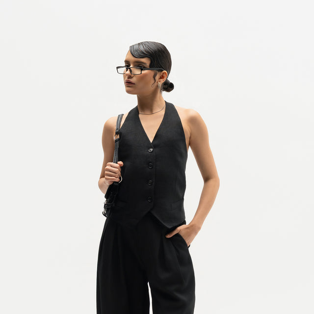 Halter Fitted Vest