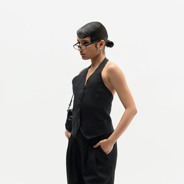 Halter Fitted Vest