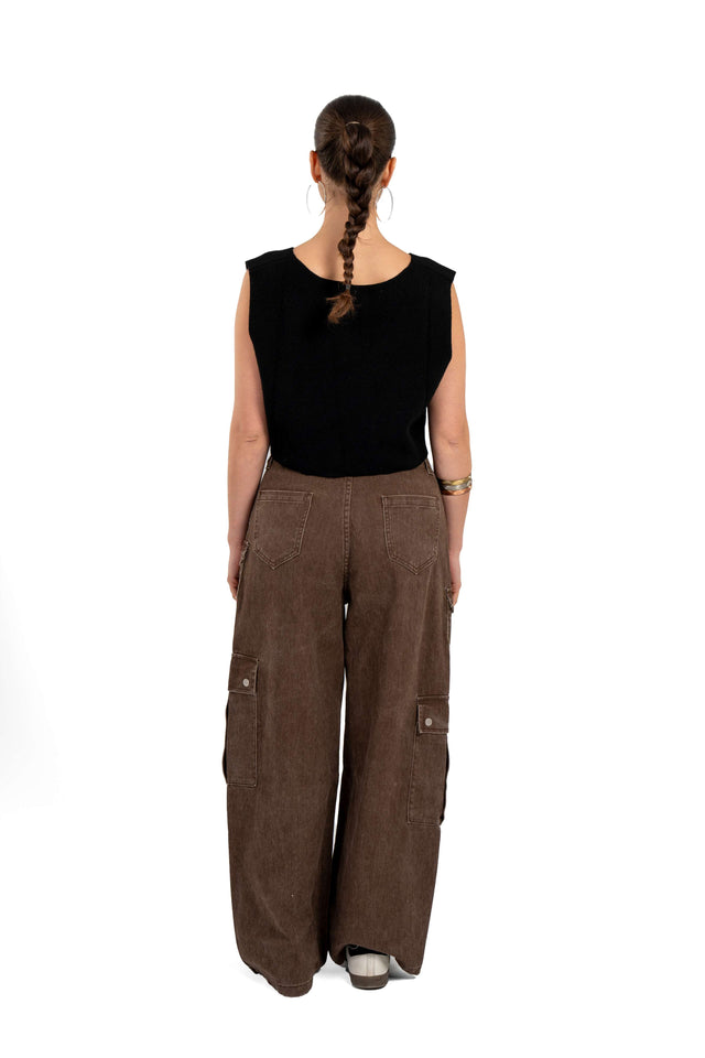 Cropped Knit Top