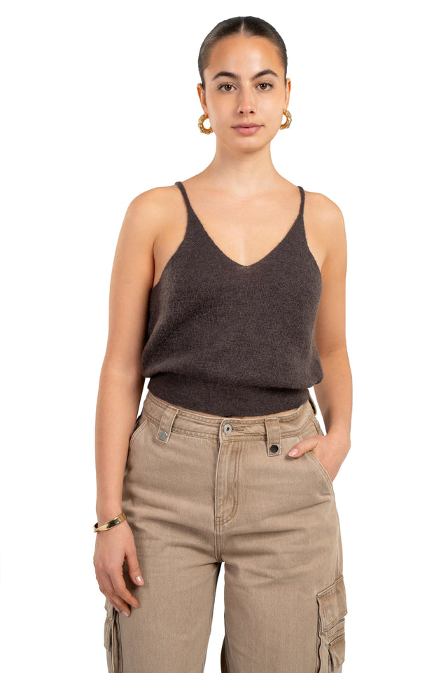 Knit Strap Top