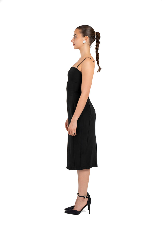 Black Dress With Straps