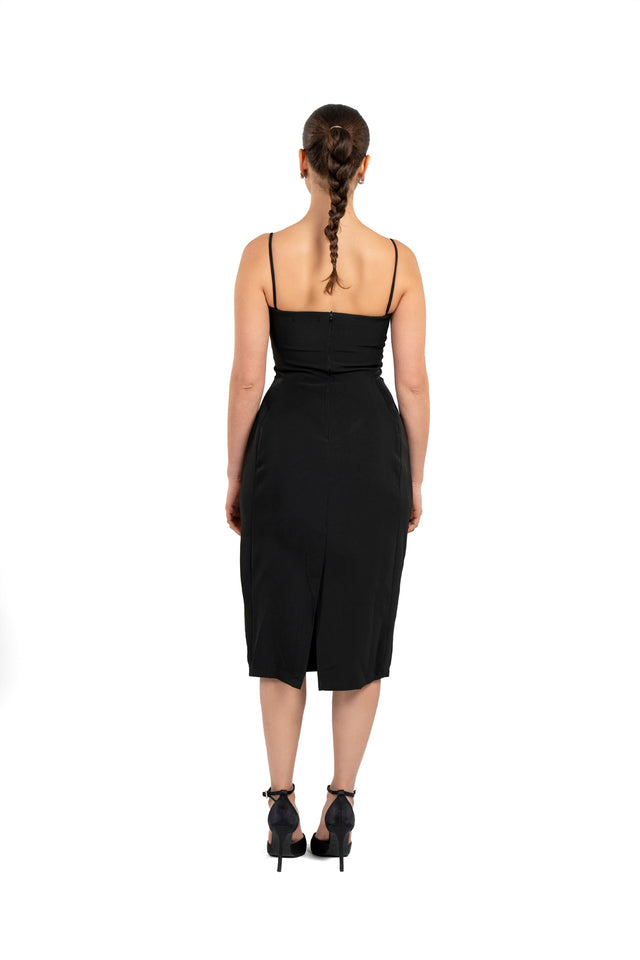 Black Dress With Straps