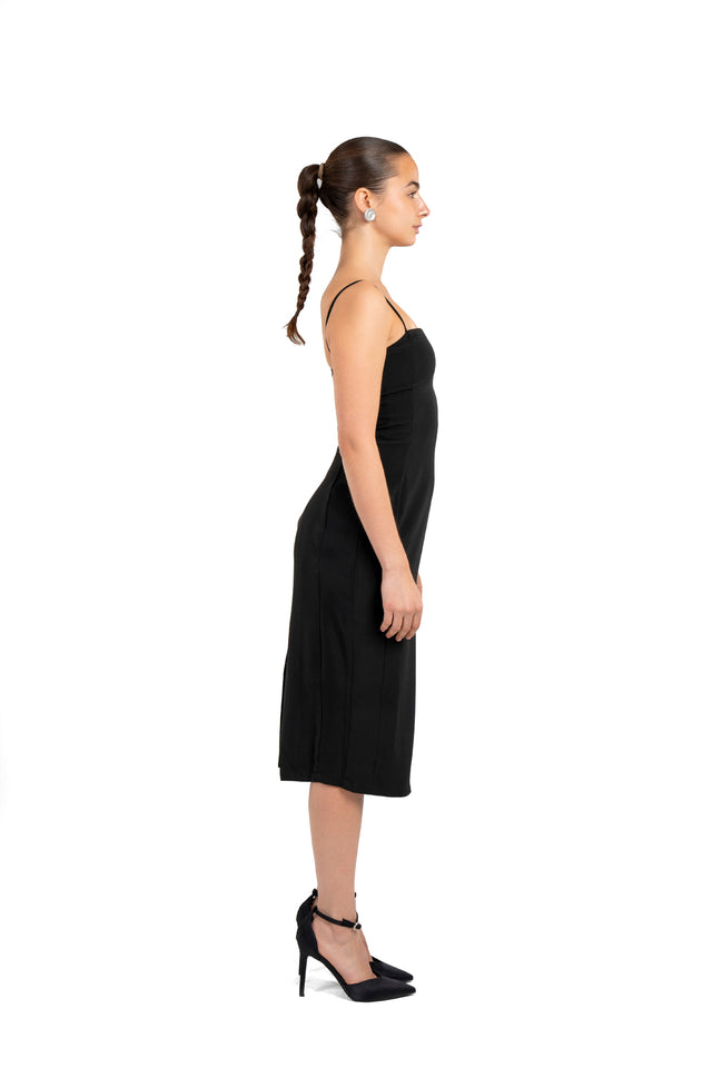 Black Dress With Straps
