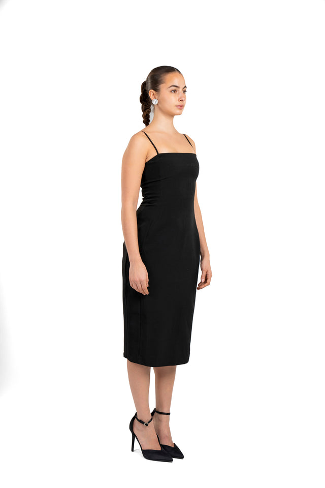 Black Dress With Straps