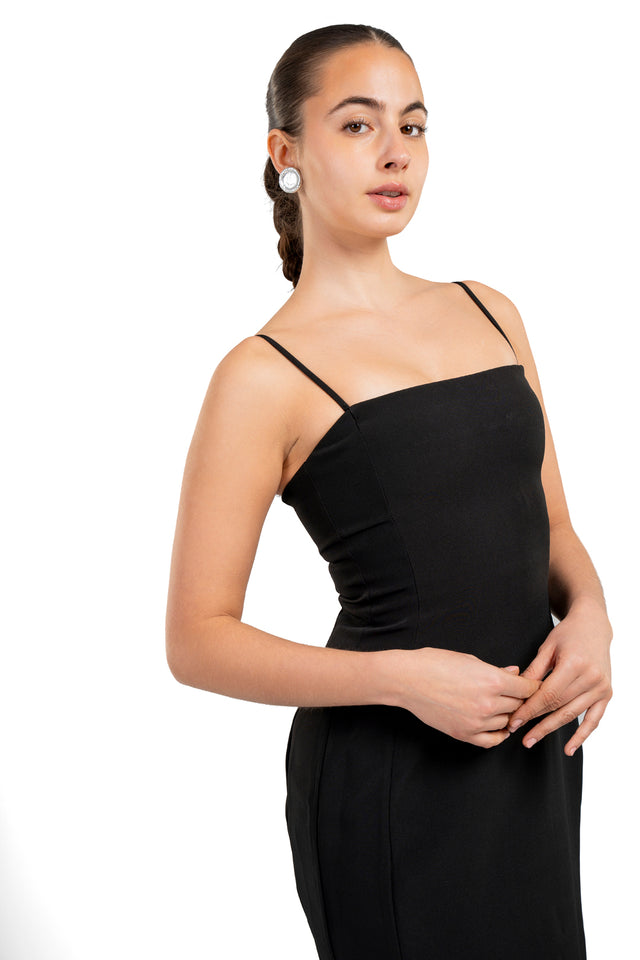 Black Dress With Straps
