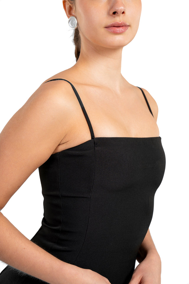 Black Dress With Straps