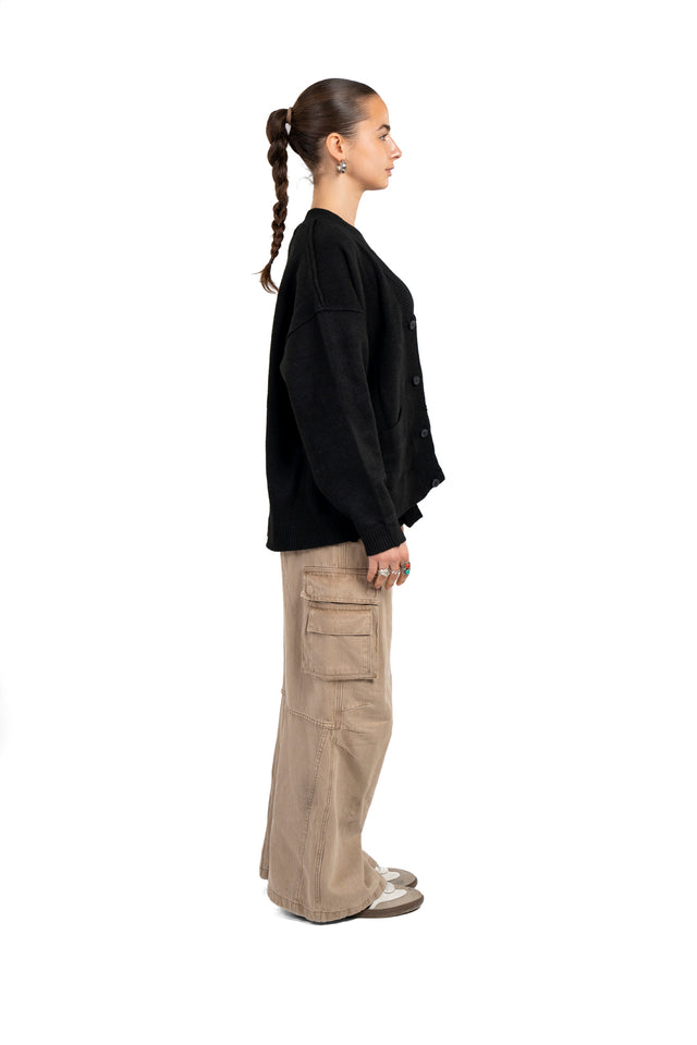 Ripped Hem Sweater
