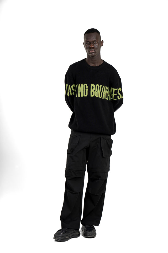 Disrupting Boundaries Knit Sweater