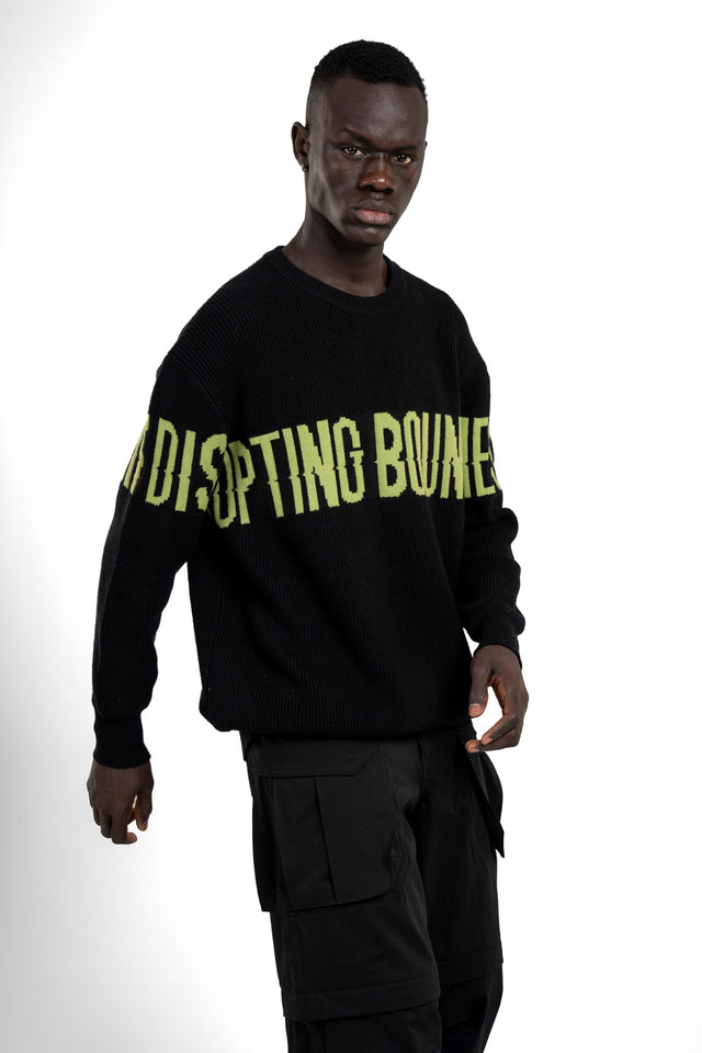 Disrupting Boundaries Knit Sweater