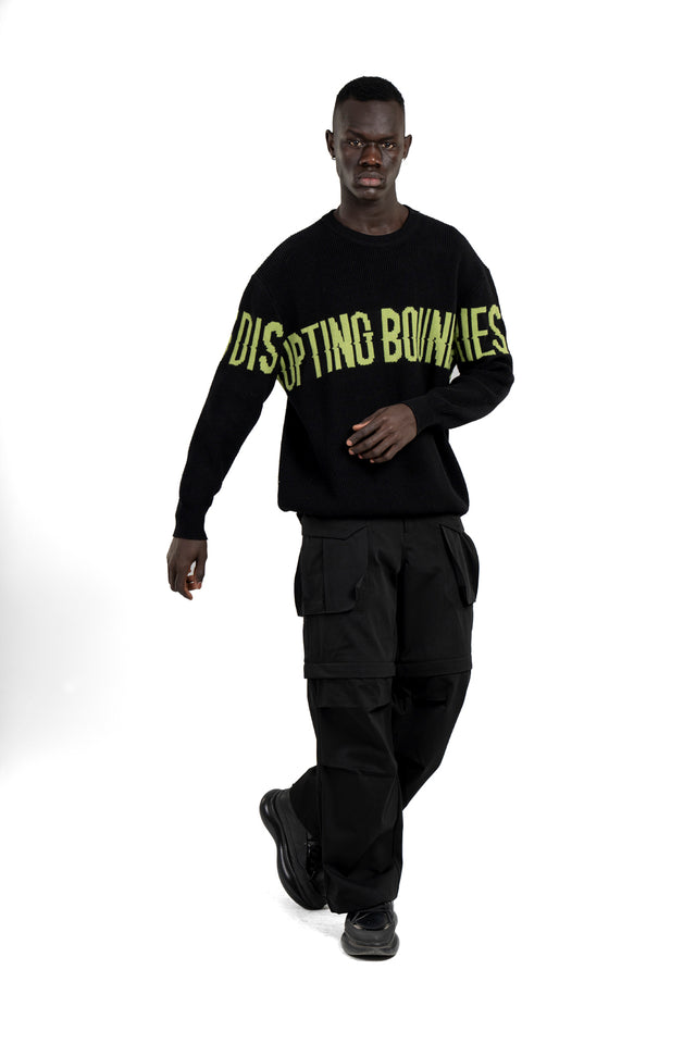 Disrupting Boundaries Knit Sweater