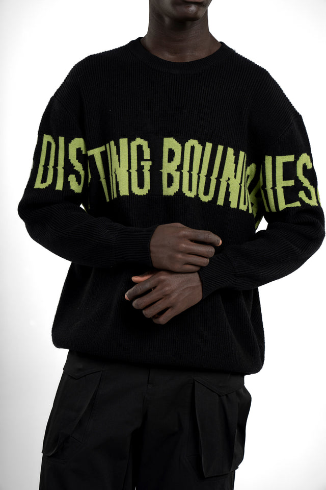 Disrupting Boundaries Knit Sweater