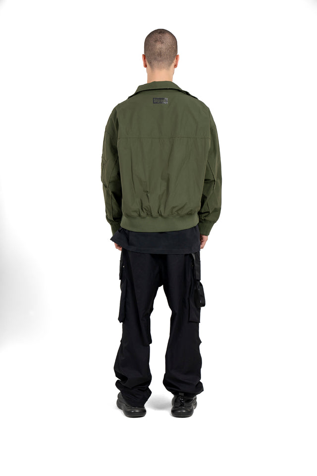 Waterproof Distressed Jacket With Pockets