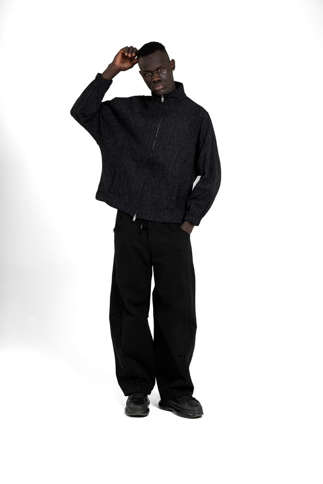 Loose Darted Sweatpants