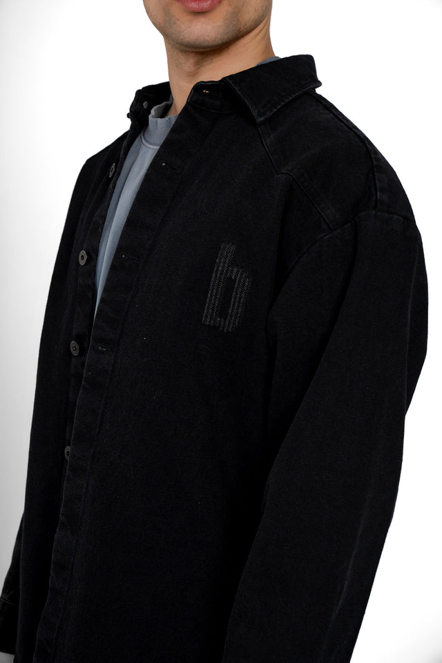 Embroidered Denim Shirt