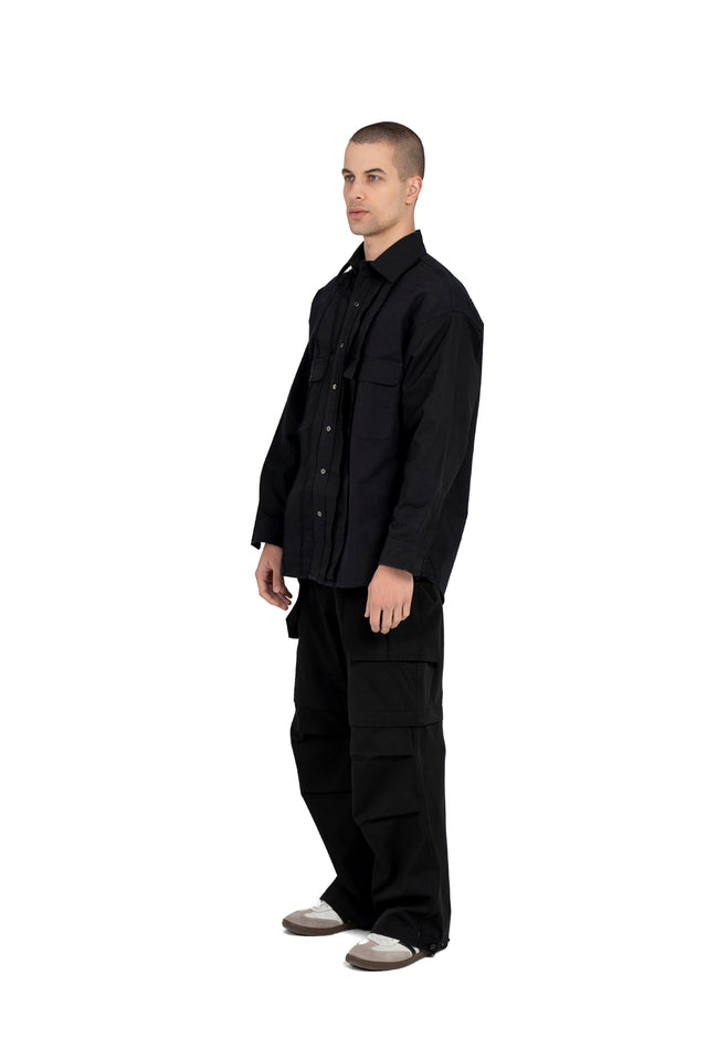 Statement Sliced Shirt