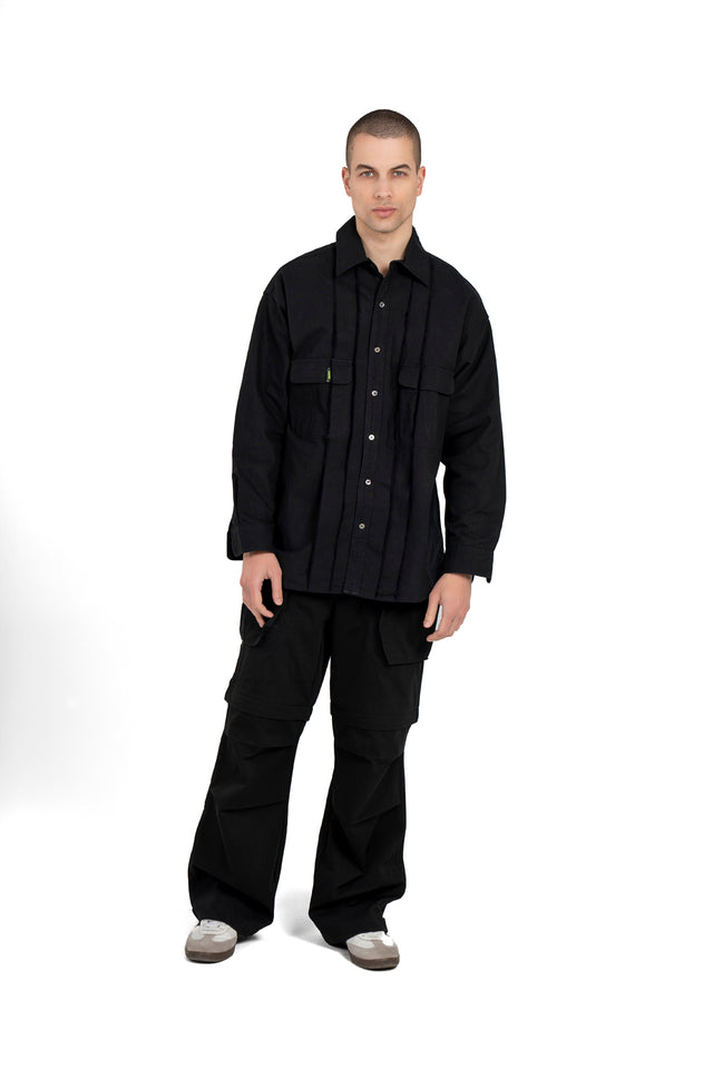Statement Sliced Shirt