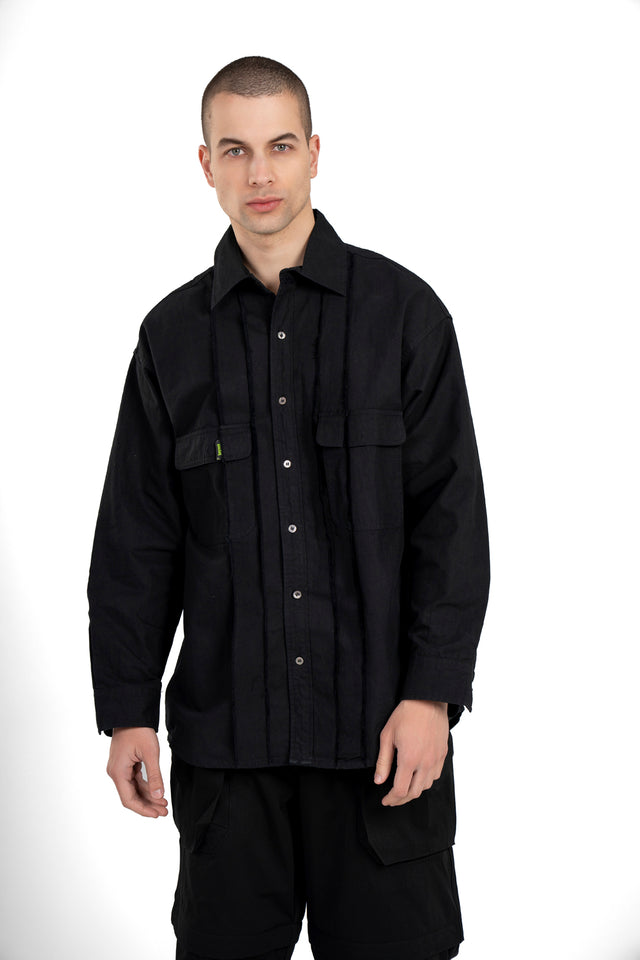 Statement Sliced Shirt