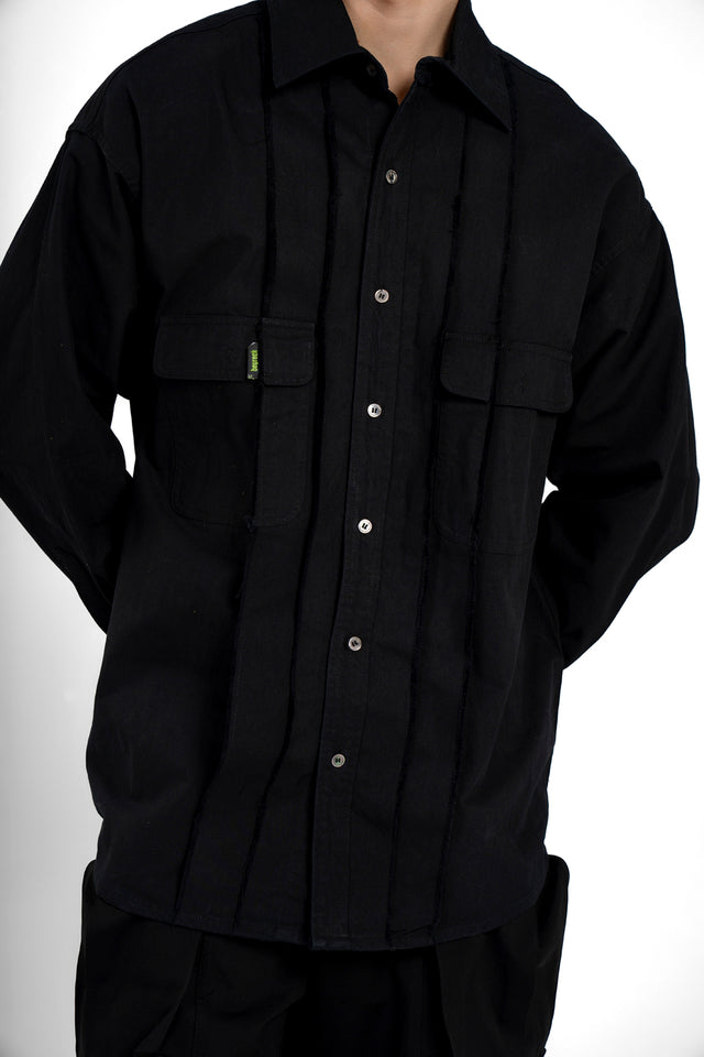 Statement Sliced Shirt