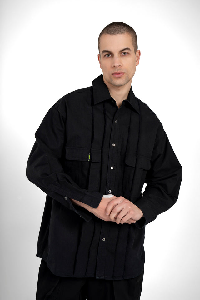 Statement Sliced Shirt