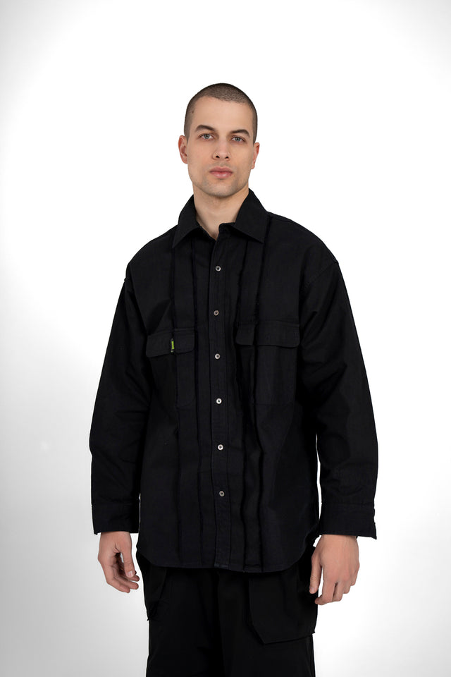 Statement Sliced Shirt