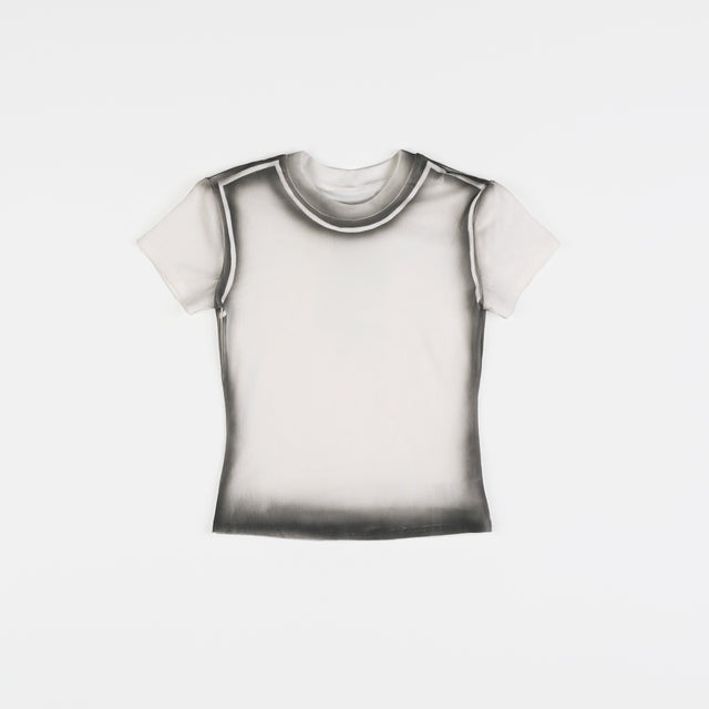 Edgy Stencil Effect Tee