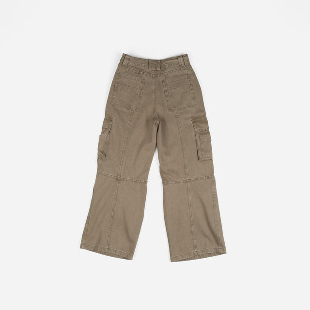 Utility Cargo Pants in Beige