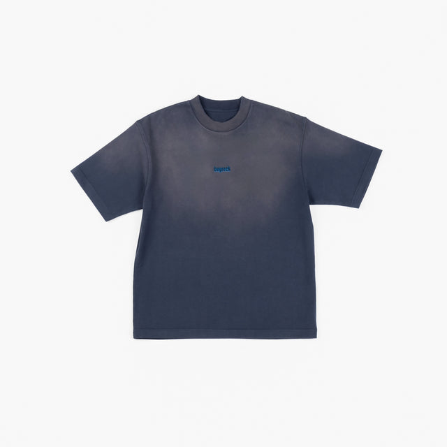Blue Smoke Faded Tee