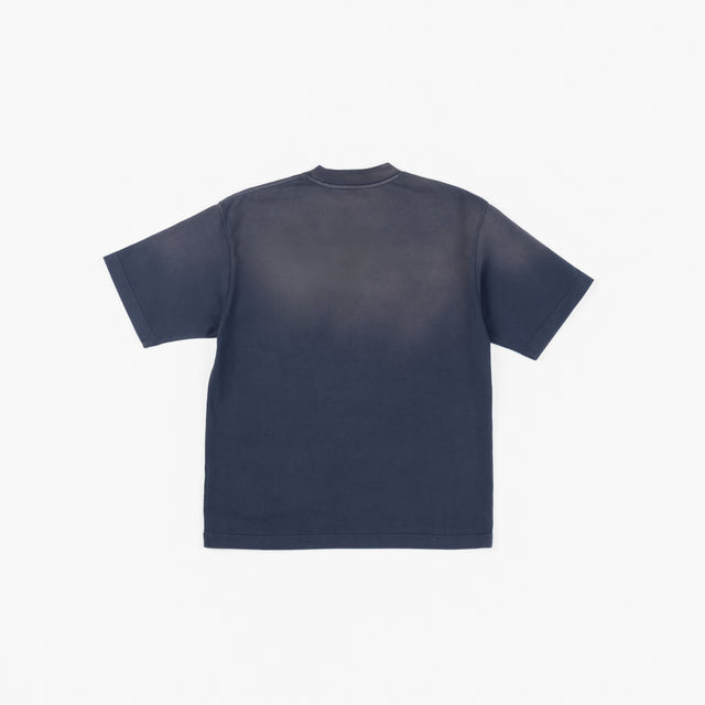 Blue Smoke Faded Tee