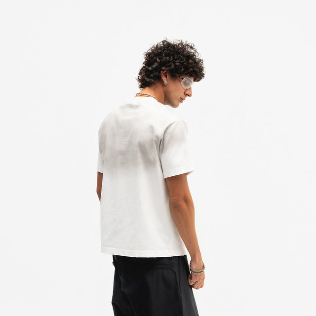 White Smoke Faded Tee