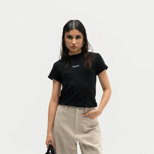 Core Black Tee