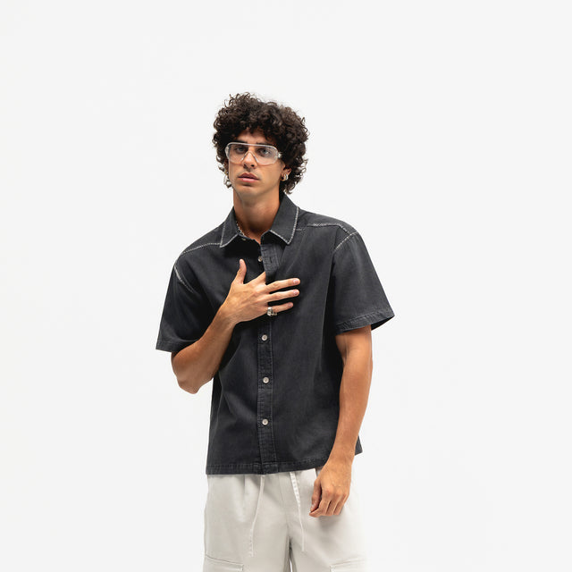 Edgy Brushed Shirt