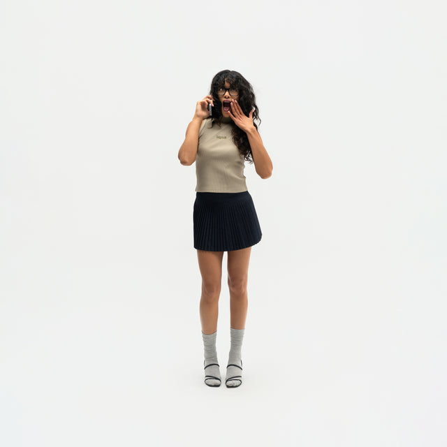 High Neck Tank Top