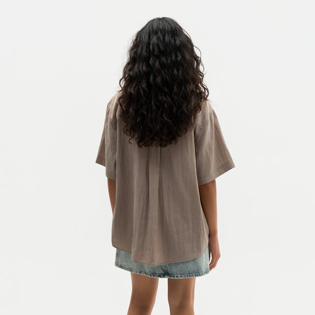 Soft Nude Loose Shirt